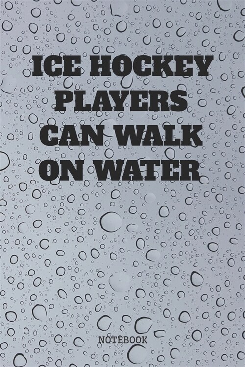 Notebook: I Love Playing Ice Hockey Gamer Planner / Organizer / Lined Notebook (6 x 9) (Paperback)