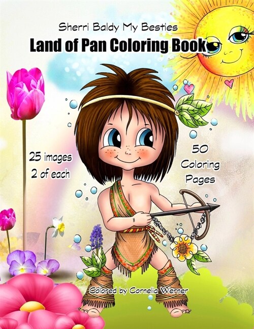 Sherri Baldy My Besties Land of Pan Coloring Book (Paperback)