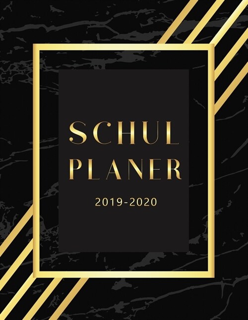 Schulplaner 2019 - 2020: Studentenkalender, Semesterkalender und Studienplaner von Juni 2019 - Dezember 2020 (19 Monate) - Schulanfang Geschenk (Paperback)