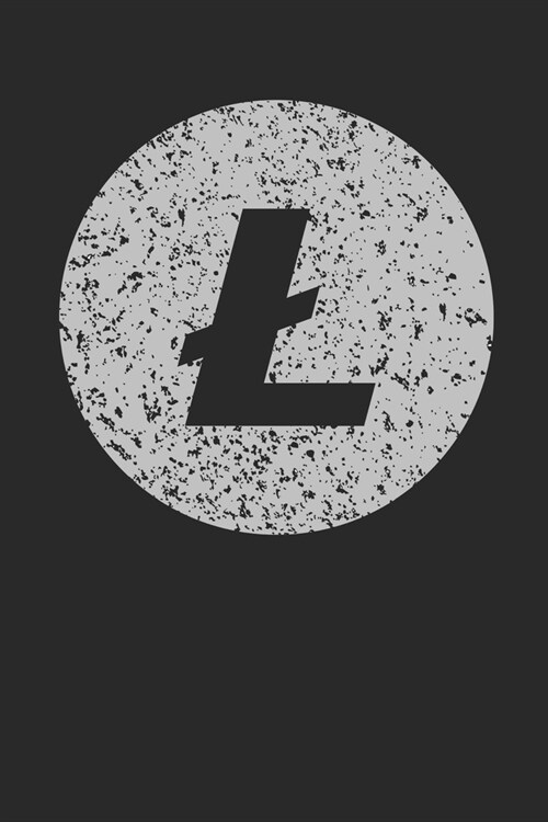 Litecoin: Blank Lined Notebook for Cryptocurrency - 6x9 Inch - 120 Pages (Paperback)