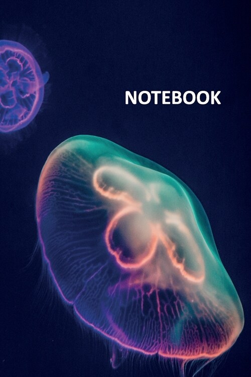 Notebook: Medusa jellyfish Beautiful Composition Book Daily Journal Notepad Diary Student for researching how to become a marine (Paperback)