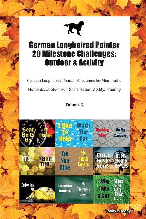 German Longhaired Pointer 20 Milestone Challenges: Outdoor & Activity German Longhaired Pointer Milestones for Memorable Moments, Outdoor Fun, Sociali (Paperback)