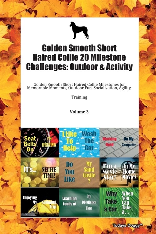 Golden Smooth Short Haired Collie 20 Milestone Challenges: Outdoor & Activity Golden Smooth Short Haired Collie Milestones for Memorable Moments, Outd (Paperback)