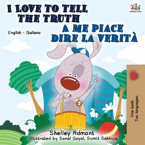 I Love to Tell the Truth A me piace dire la verit? English Italian Bilingual Book (Paperback, 2)