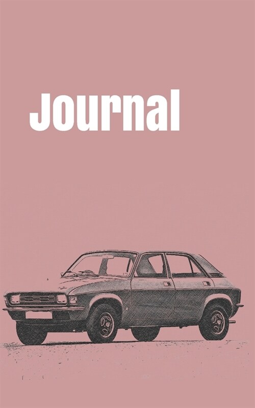 Journal: handy notebook for car enthusiasts. 5x8. 120 pages. (Paperback)