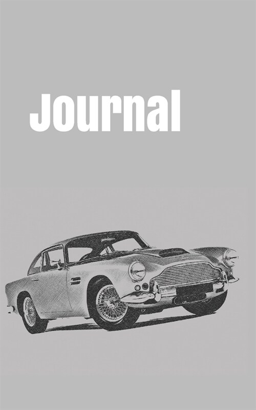 Journal: handy notebook for car enthusiasts. 5x8. 120 pages. (Paperback)