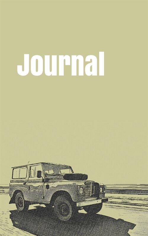 Journal: handy notebook for car enthusiasts. 5x8. 120 pages. (Paperback)