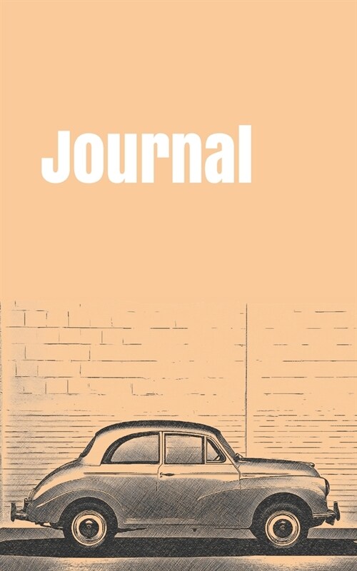 Journal: handy notebook for car enthusiasts. 5x8. 120 pages. (Paperback)