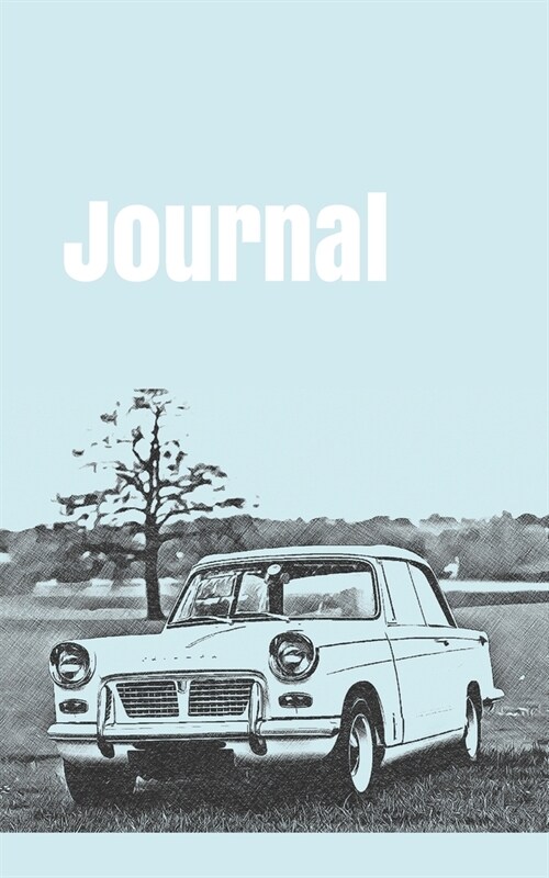 Journal: handy notebook for car enthusiasts. 5x8. 120 pages. (Paperback)
