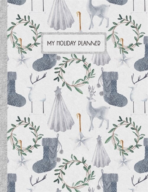 My Holiday Planner: Scandinavian Christmas Stockings (Paperback)