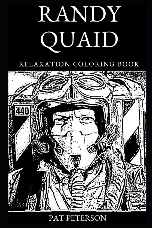 Randy Quaid Relaxation Coloring Book (Paperback)