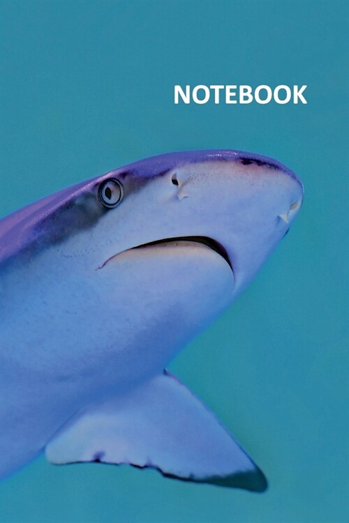 Notebook: Shark rescue Professional Composition Book Daily Journal Notepad Diary Student for researching shark research internsh (Paperback)