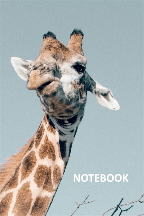 Notebook: Southern giraffe Excellent Composition Book Daily Journal Notepad Diary Student for researching Tanzania Safari Vacati (Paperback)