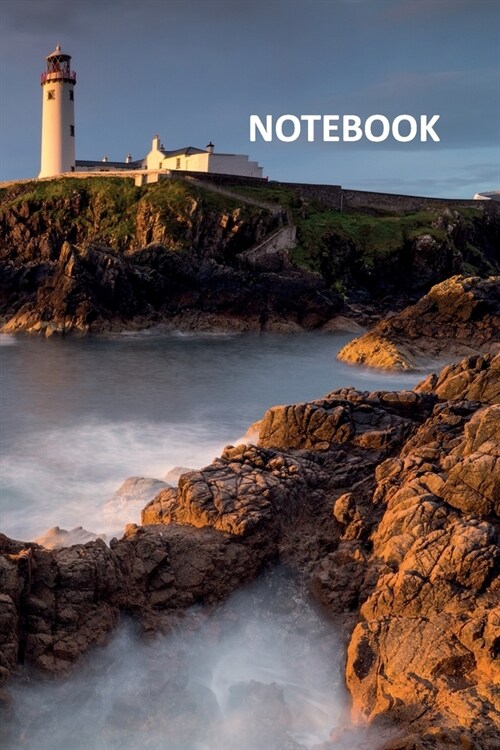 Notebook: Fanad head lighthouse Stylish Composition Book Daily Journal Notepad Diary Student for researching best places to stay (Paperback)