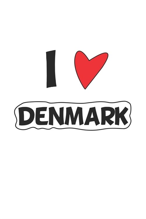 Denmark: Monatsplaner, Termin-Kalender - Geschenk-Idee f? D?emark Fans - A5 - 120 Seiten (Paperback)
