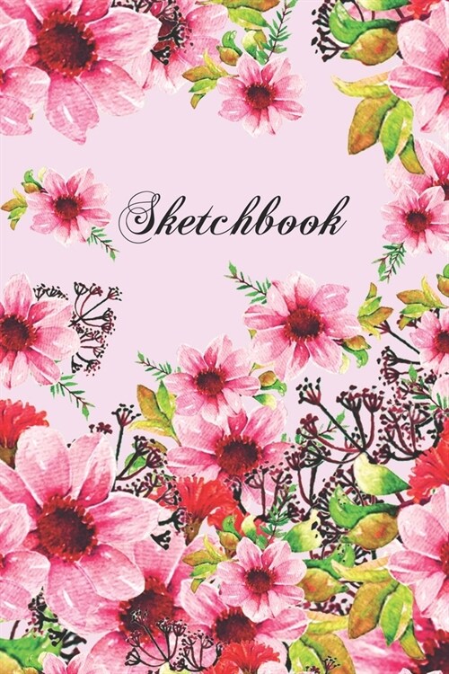 Sketchbook: Matte Finish Blank 6x 9 Sketchbook For Drawing, Doodling, Scribbling, Art And Ideas (Paperback)