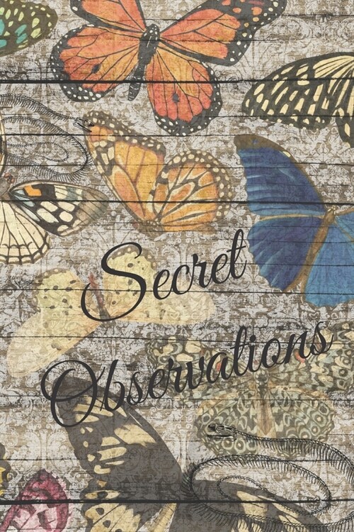 Secret Observations: Lined Journal (Paperback)