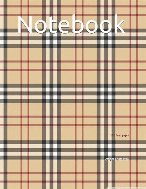 Notebook: 110 lined pages (Paperback)