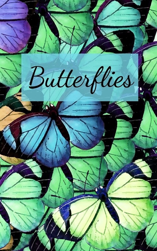 Butterflies: 5 x 8 Journal (Paperback)