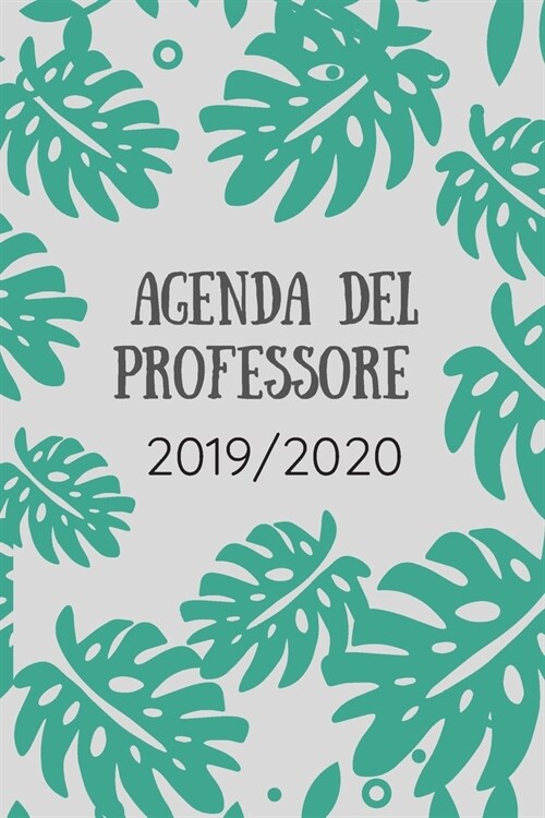 Agenda del professore 2019/2020: Agenda scuola, Agenda Universit? Agenda settimanale, Diario scolastico, Agenda giornaliera, calendario, programma pr (Paperback)