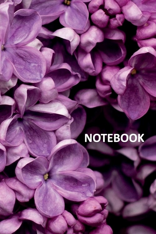 Notebook: Purple flowers in Texas Beautiful Composition Book Daily Journal Notepad Diary Student for studying how to become a fl (Paperback)