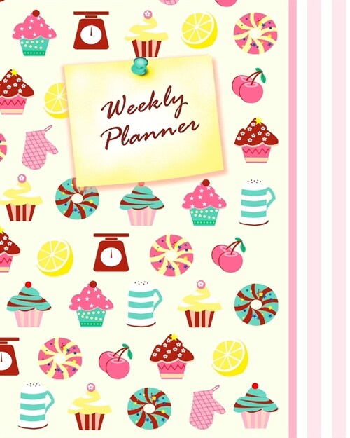 Weekly Planner: Gift Ideas for Women & Mom; At a Glance Schedule of Daily Agendas, Grocery List and even an Outfit Organizer (Large & (Paperback)