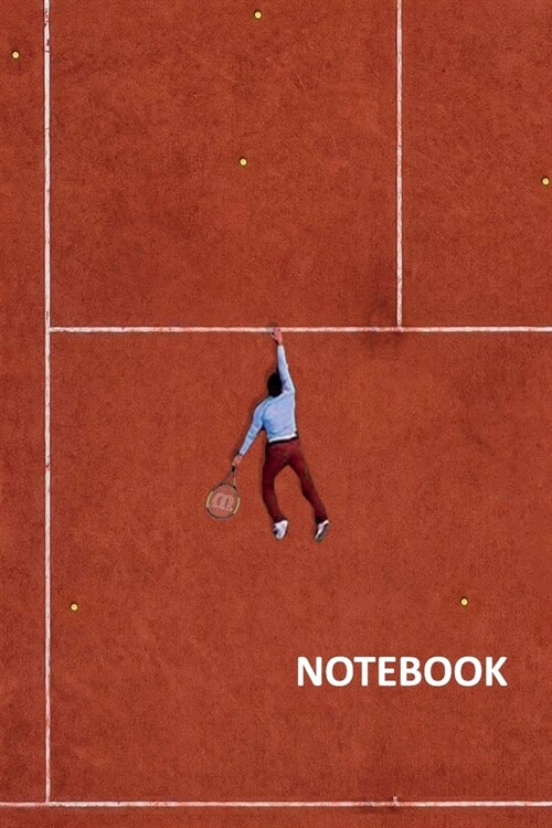 Notebook: Tennis Yellow Ball helpful Composition Book Daily Journal Notepad Diary Student for Club Players (Paperback)