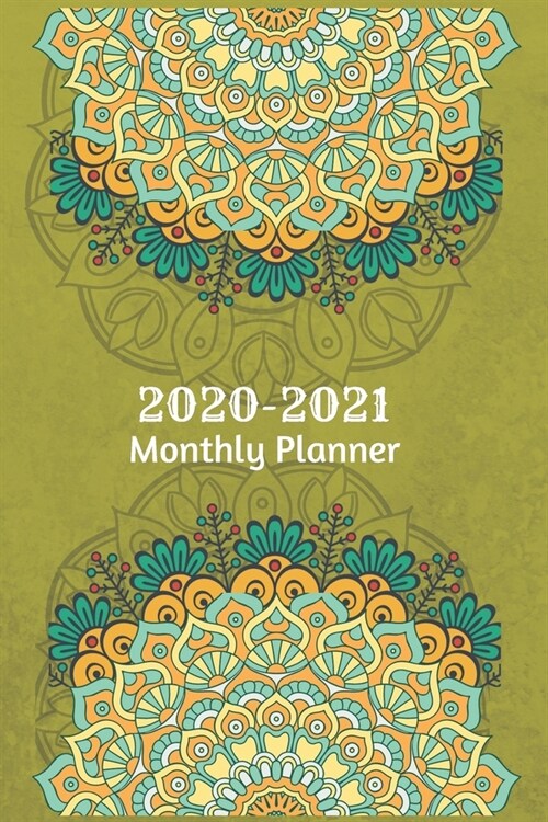 2020 -2021 Monthly: Two Year Journal Planner Calendar 2020-2021 24 Months Agenda Schedule Organizer And For Personal Appointments Notebook (Paperback)