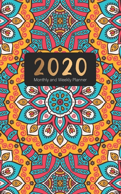 Monthly and Weekly Planner 2020: Monthly Calendar Diary with Federal Holiday, Monthly and Weekly Appointment Event Planning Journal Notebook Agenda Sc (Paperback)