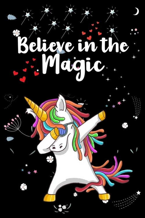 Believe in the Magic: Unicorn comic book for kids 6-8 under $7, Unicorn comic book for kids, This is Unicorn comic book sketchbook and comic (Paperback)