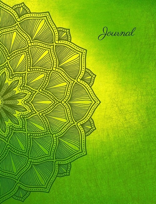 Journal: Cute Mandala art Lined Blank Journal for Writing / Taking Notes (Paperback)