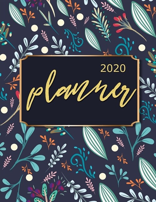 2020 Planner: Monthly Schedule Organizer - Agenda Planner 2020, 12Months Calendar, Appointment Notebook, Monthly Planner, To Do List (Paperback)