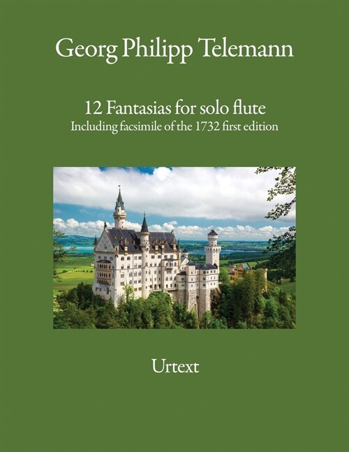 12 Fantasias for solo flute: Including facsimile of the 1732 first edition (Paperback)