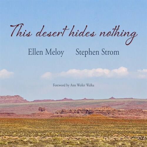 This Desert Hides Nothing: Selections from the Work of Ellen Meloy with Photographs by Stephen Strom (Paperback)