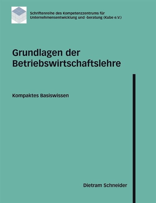 Grundlagen der Betriebswirtschaftslehre (Paperback)