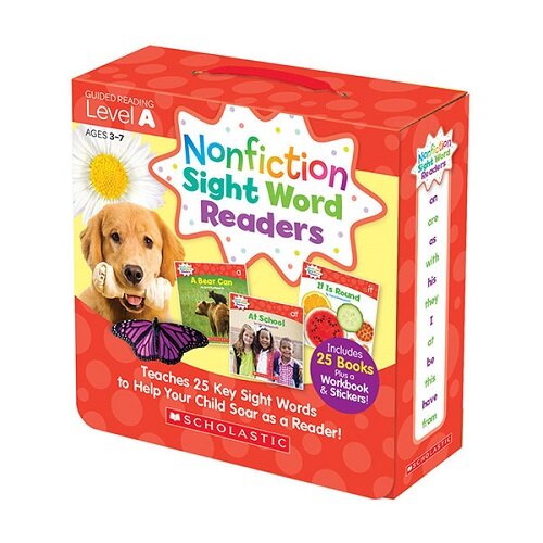 Nonfiction Sight Word Readers : Level A (26 Storybooks + 1CD)