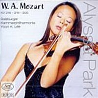 [수입] 알리사 박 (Alyssa Park) - 모차르트 : 바이올린 협주곡 3, 5번, 디베르티멘토 (Mozart : Violin Concerto No.3 K.216, No.5 K.219, Divertimento K.205)