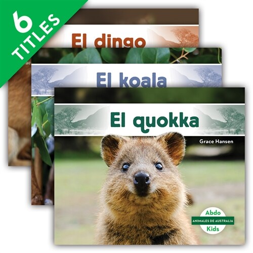 Animales de Australia (Australian Animals) (Set) (Library Binding)