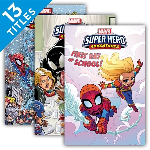 Marvel Super Hero Adventures Graphic Novels (Set) (Library Binding)