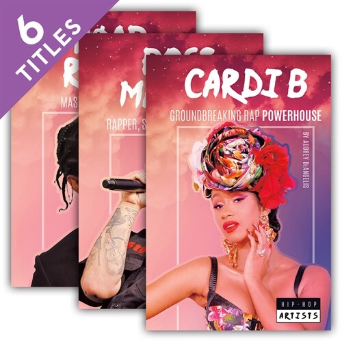 Hip-Hop Artists Set 2 (Set) (Library Binding)