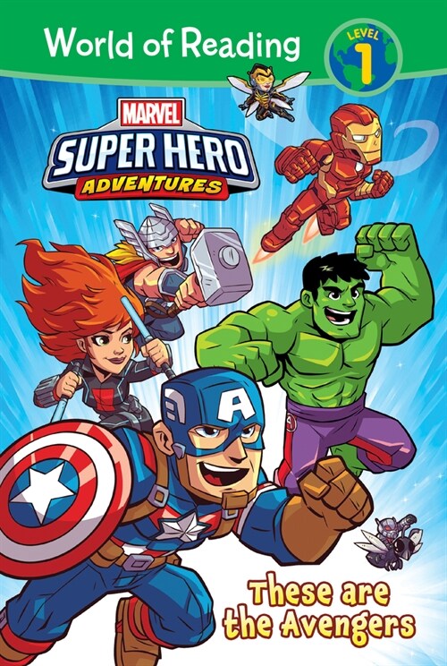 Marvel Super Hero Adventures: These Are the Avengers (Library Binding)
