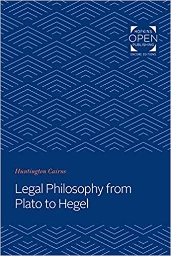 Legal Philosophy from Plato to Hegel (Paperback)