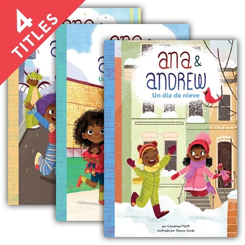 Ana & Andrew Set 1 (Spanish Version) (Set) (Library Binding)