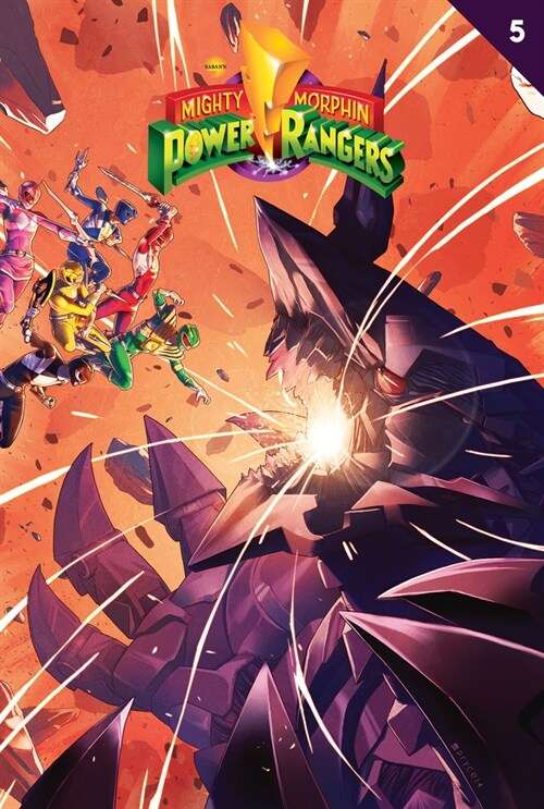 Mighty Morphin Power Rangers #5 (Library Binding)