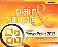 Microsoft PowerPoint 2013 Plain & Simple (Paperback)