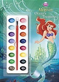 Oceans Treasures [With Paint Brush and Paint] (Paperback)