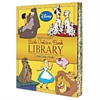 Disney Classics Little Golden Book Library (Disney Classic): Lady and the Tramp; 101 Dalmatians; The Lion King; Alice in Wonderland; The Jungle Book (Boxed Set)