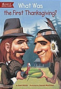 [중고] What Was the First Thanksgiving? (Paperback)