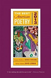 [중고] The Best American Poetry (Paperback, 2013)