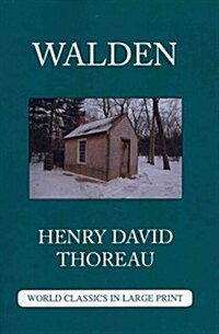 Walden (Paperback, Large Print, Reprint)